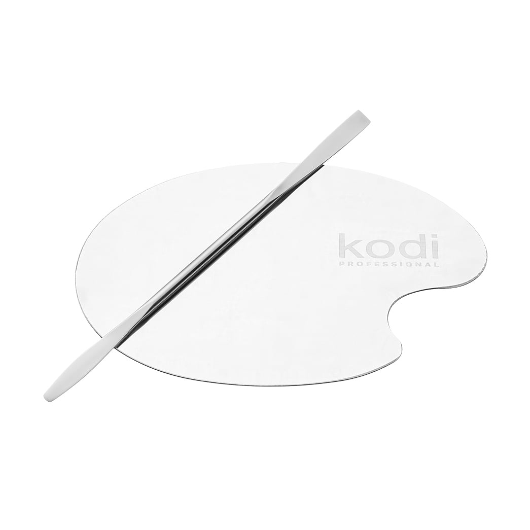 Палітра та шпатель для змішування текстур Kodi Professional, 12.5*9 см